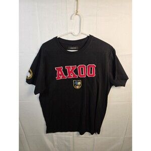 Akoo‎ Men's Size XL Black and Red T-shirt